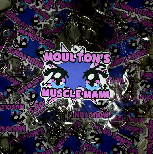 Muscle Mami Keychain