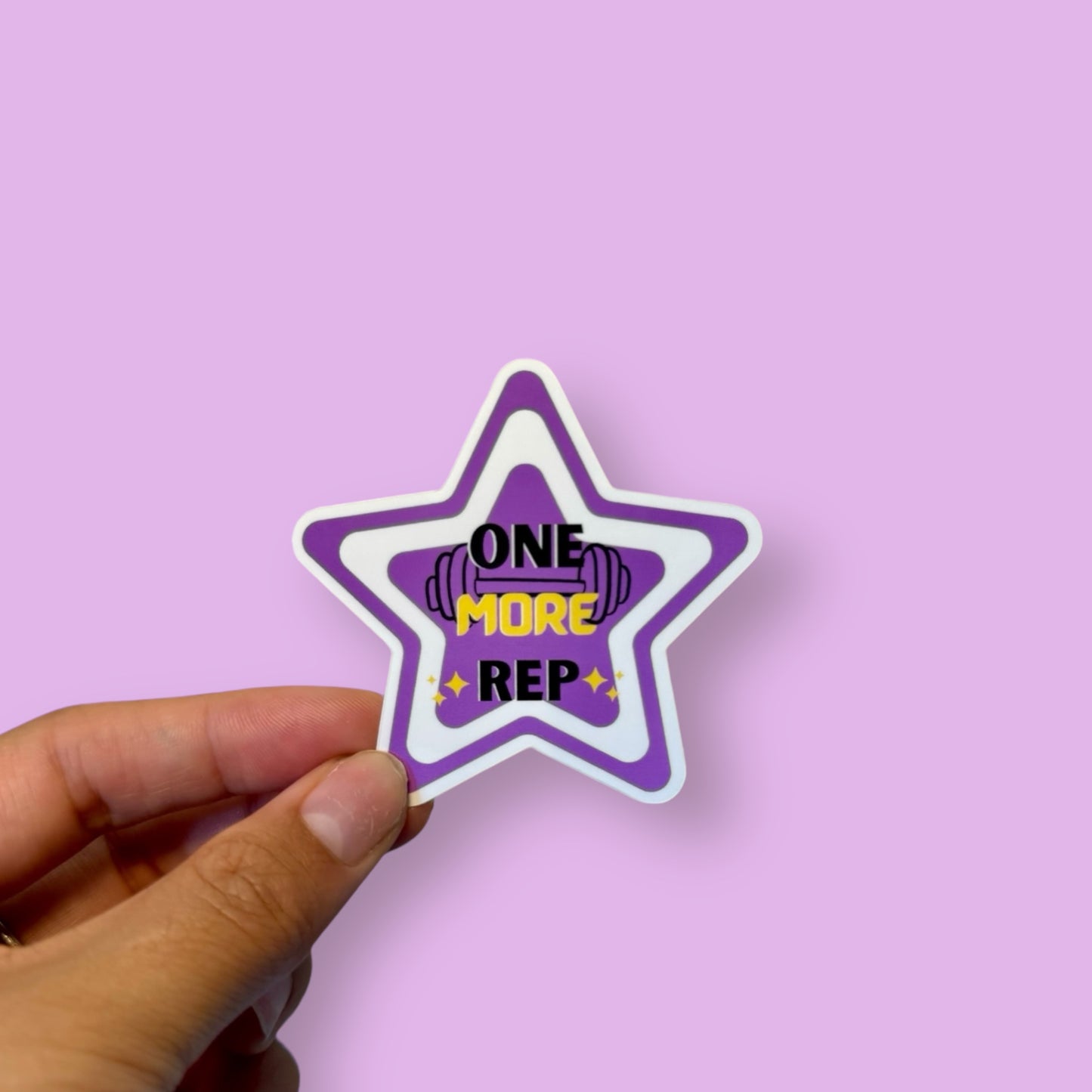 One More Rep Sticker