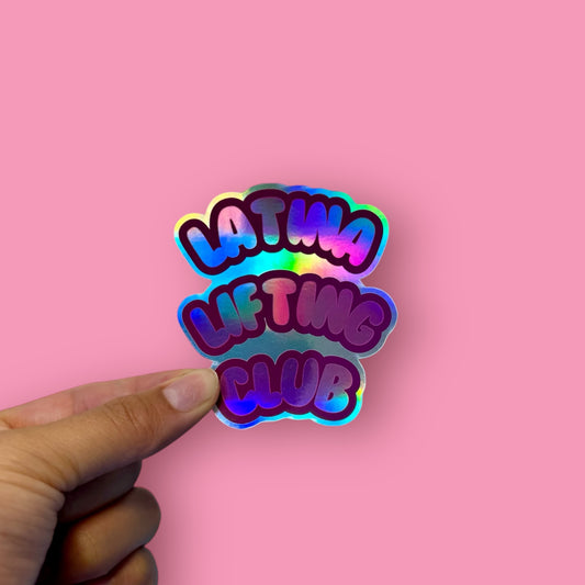 Latina Lifting Club Sticker