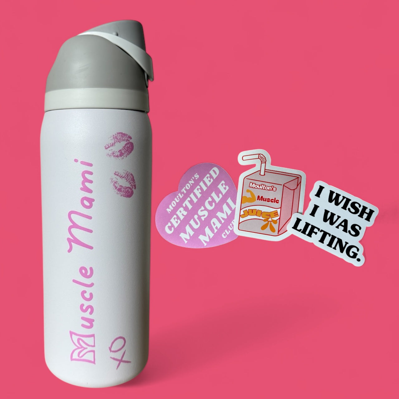 Water Bottle + (3) Stickers