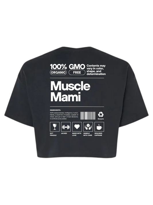 Cropped Muscle Mami Tee